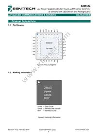 SX8661I07ZULTRT Datasheet Page 5