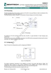 SX8661I07ZULTRT Datasheet Page 22