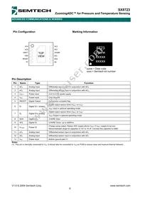 SX8723E083TDT Datasheet Page 9