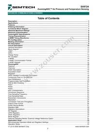 SX8724E082TDT Datasheet Page 2