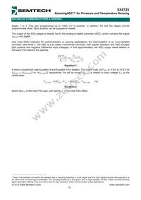 SX8725E083TDT Datasheet Page 16