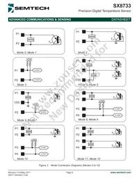 SX8733EWLTRT Datasheet Page 8