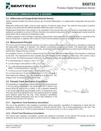 SX8733EWLTRT Datasheet Page 10