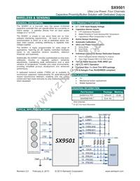 SX9501IULTRT Datasheet Cover