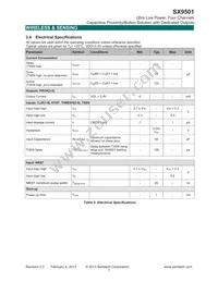 SX9501IULTRT Datasheet Page 7