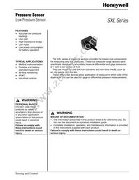 SXL010DD4 Datasheet Cover