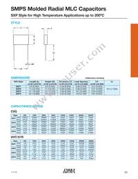 SXP31C185KAA Datasheet Page 2