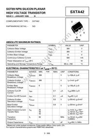 SXTA42TA Datasheet Cover