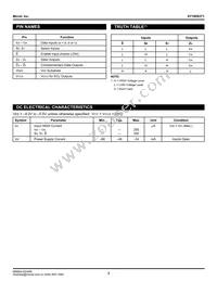 SY100S371FC Datasheet Page 3