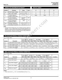 SY10ELT21LZG-TR Datasheet Page 3