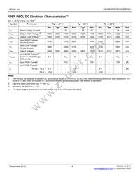 SY10EP33VZG-TR Datasheet Page 4