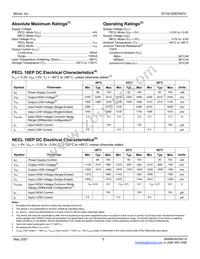 SY10EP451LTG-TR Datasheet Page 5