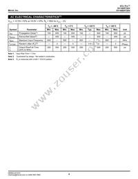 SY10EPT20VZG-TR Datasheet Page 4