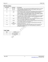 SY54017ARMG-TR Datasheet Page 3