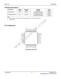 SY69754ALHG-TR Datasheet Page 2