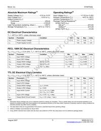 SY69754ALHG-TR Datasheet Page 5