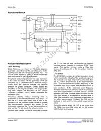 SY69754ALHG-TR Datasheet Page 7