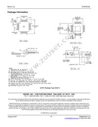 SY69754ALHG-TR Datasheet Page 14