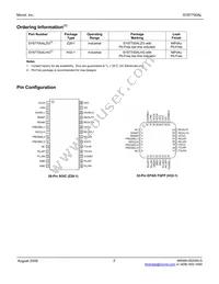 SY87700ALZG-TR Datasheet Page 2