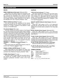 SY87701VZH-TR Datasheet Page 3