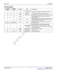 SY88307BLMG-TR Datasheet Page 3