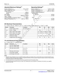 SY88307BLMG-TR Datasheet Page 4