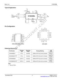 SY88309BLMG-TR Datasheet Page 2