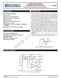 SY88923KC-TR Datasheet Cover