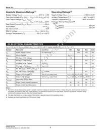 SY88953LMG TR Datasheet Page 3