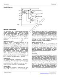 SY88993ALKG Datasheet Page 2