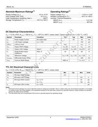 SY88993ALKG Datasheet Page 4