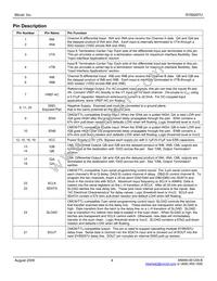 SY89297UMH-TR Datasheet Page 4