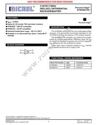 SY89316VMI-TR Datasheet Cover