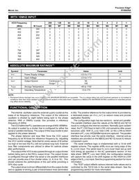 SY89429AZH-TR Datasheet Page 4