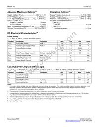 SY89537LMH TR Datasheet Page 6