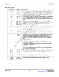 SY89540UMG TR Datasheet Page 4