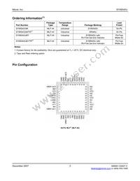 SY89540UMI-TR Datasheet Page 3