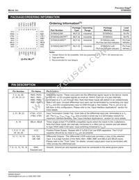 SY89542UMI-TR Datasheet Page 2