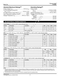 SY89808LTG-TR Datasheet Page 3