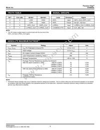 SY89824LHC-TR Datasheet Page 3