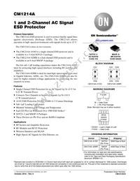 SZCM1214A-01SO Datasheet Cover