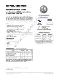 SZESD7008MUTAG Datasheet Cover