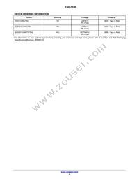 SZESD7104MUTAG Datasheet Page 9