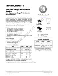 SZNSP8818MUTAG Datasheet Cover