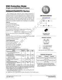 SZNSQA6V8AW5T2G Datasheet Cover