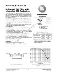 SZNUF8152MUT2G Datasheet Cover