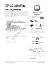 SZNUP2128WTT1G Datasheet Cover