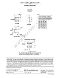 SZNUP4016P5T5G Datasheet Page 3