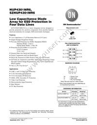 SZNUP4301MR6T1G Datasheet Cover