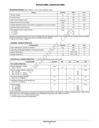 SZNUP4301MR6T1G Datasheet Page 2